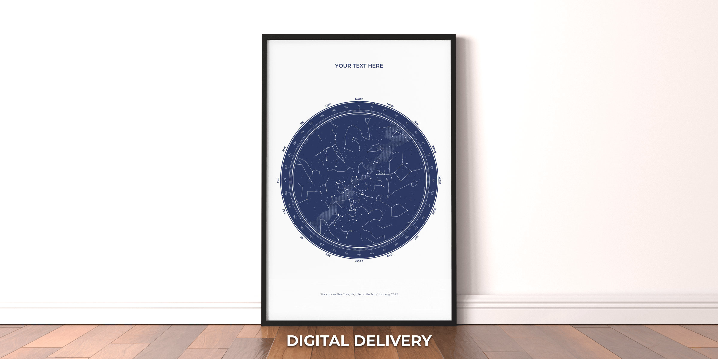 Blue and White, Circled