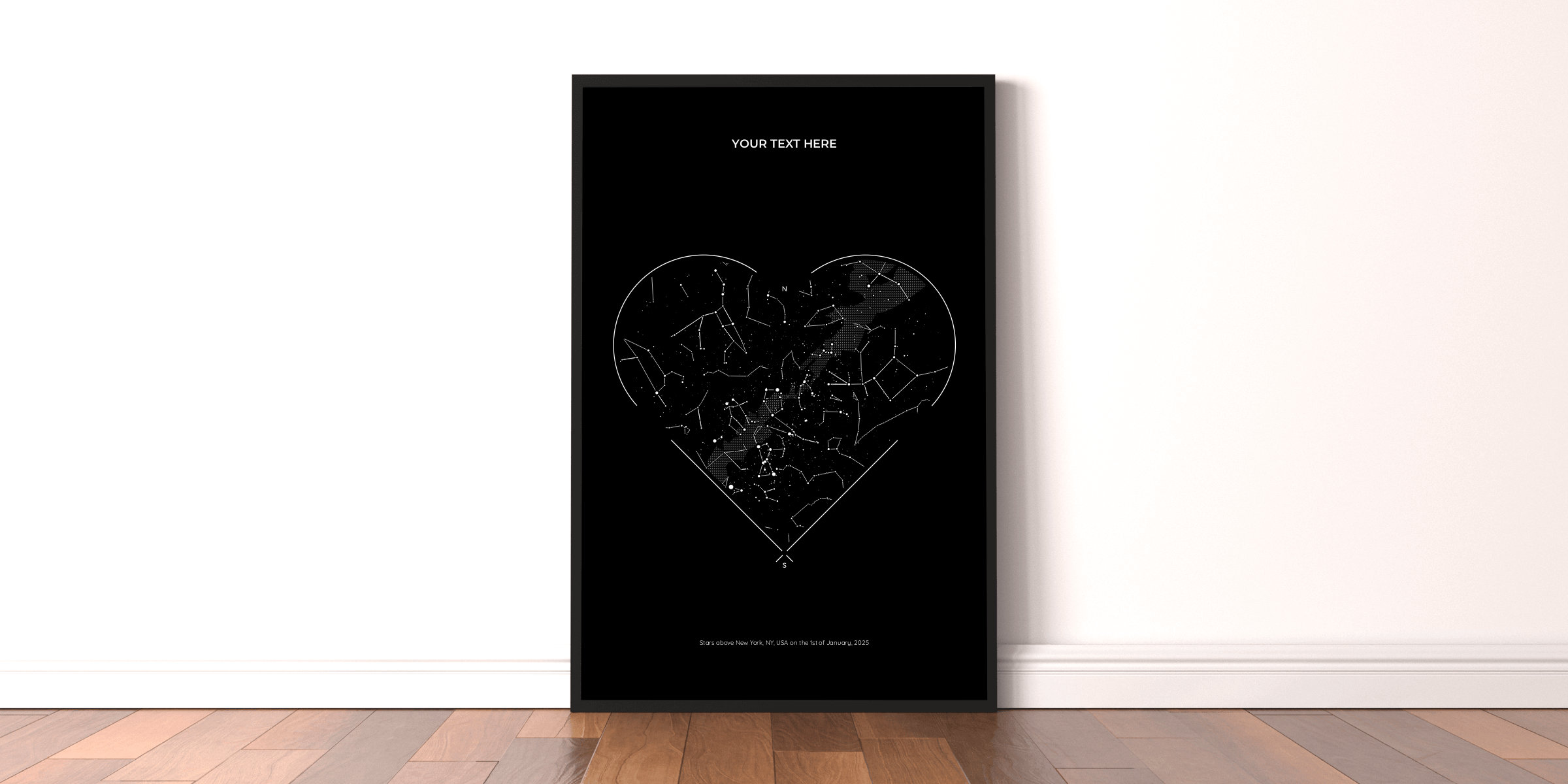 Heart Black and White